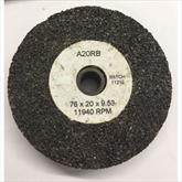 76 x 20 x 9.53 A20RB Grinding Wheel